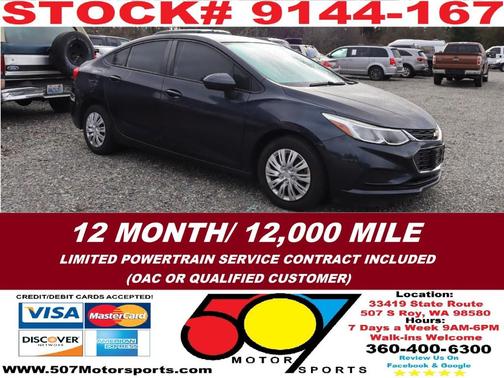 2016 Chevrolet Cruze LS Auto