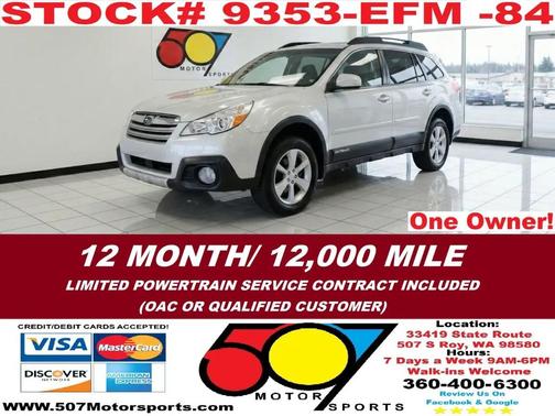 2014 Subaru Outback 2.5i Limited