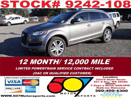 2015 Audi Q7 3.0 TDI Premium Plus