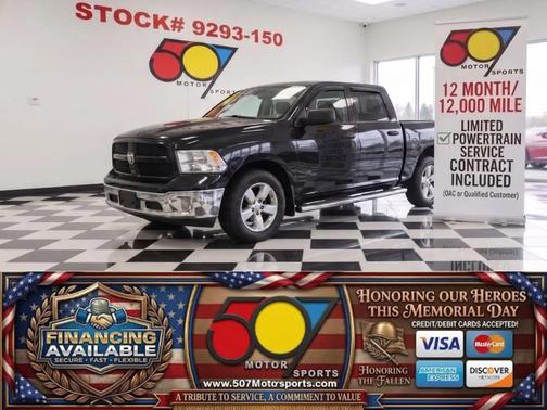 Black Clearcoat 2015 RAM 1500 Big Horn