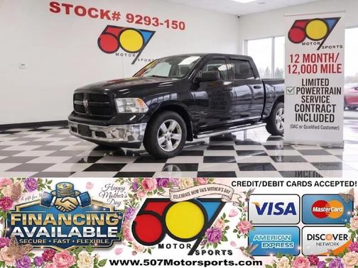 Black Clearcoat 2015 RAM 1500 Big Horn