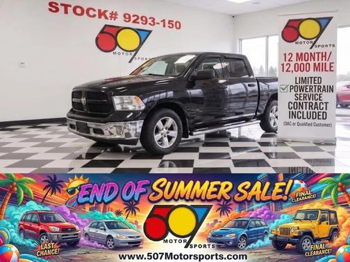 Black Clearcoat 2015 RAM 1500 Big Horn