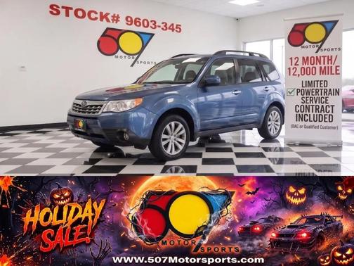 Blue 2011 Subaru Forester 2.5 X Limited