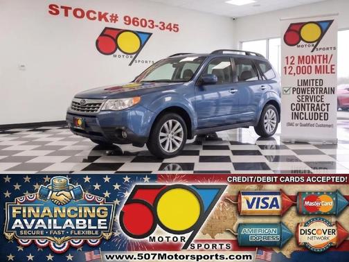 Blue 2011 Subaru Forester 2.5 X Limited