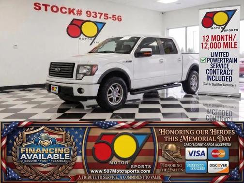 Oxford White 2012 Ford F-150 FX4