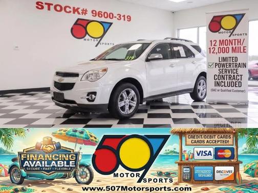 White 2015 Chevrolet Equinox LTZ