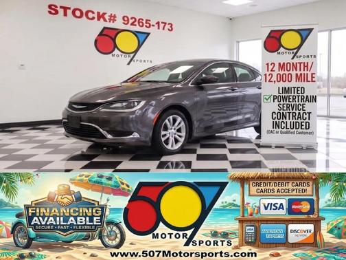 Granite Crystal Metallic Clearcoat 2016 Chrysler 200 Limited