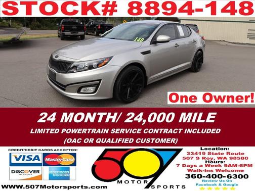 2015 Kia Optima SX