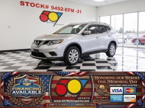 Brilliant Silver 2016 Nissan Rogue SL