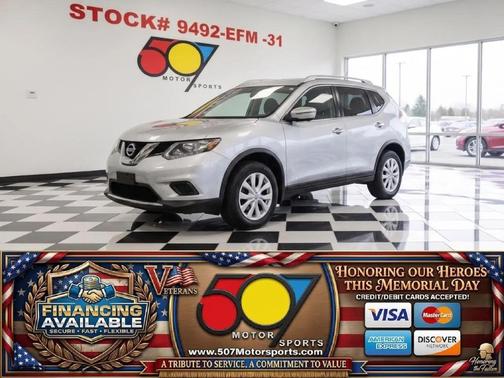 Brilliant Silver 2016 Nissan Rogue SL