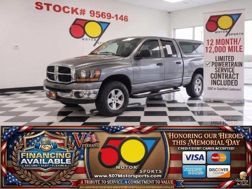 Gray 2006 Dodge Ram 1500 SLT Quad Cab
