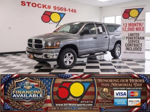 Gray 2006 Dodge Ram 1500 SLT Quad Cab