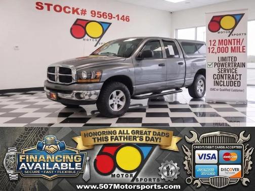 Gray 2006 Dodge Ram 1500 SLT Quad Cab