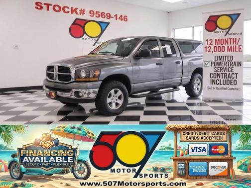 Gray 2006 Dodge Ram 1500 SLT Quad Cab