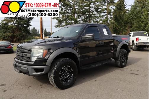 Tuxedo Black 2010 Ford F-150 SVT Raptor SuperCab