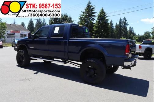 True Blue Clearcoat Metallic 2004 Ford F-250 XLT Crew Cab