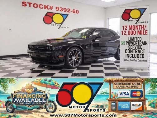 Pitch Black Clearcoat 2015 Dodge Challenger R/T Scat Pack