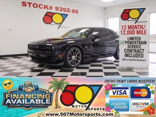 Pitch Black Clearcoat 2015 Dodge Challenger R/T Scat Pack