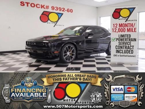 Pitch Black Clearcoat 2015 Dodge Challenger R/T Scat Pack