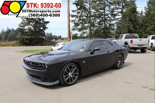 Pitch Black Clearcoat 2015 Dodge Challenger R/T Scat Pack