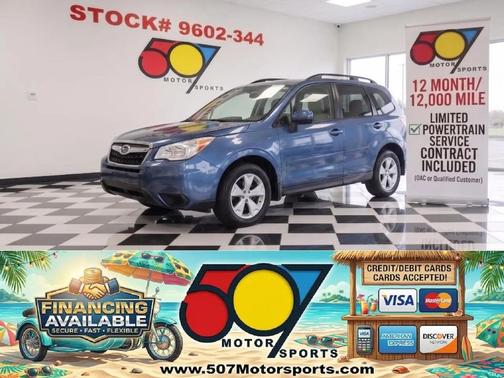 Marine Blue Pearl 2014 Subaru Forester 2.5i Premium