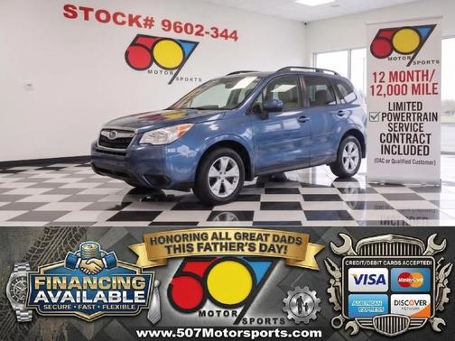 Marine Blue Pearl 2014 Subaru Forester 2.5i Premium