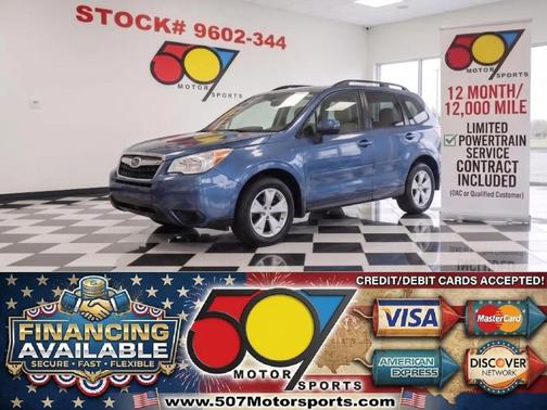 Marine Blue Pearl 2014 Subaru Forester 2.5i Premium