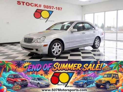Silver 2004 Mercedes-Benz C-Class 4MATIC