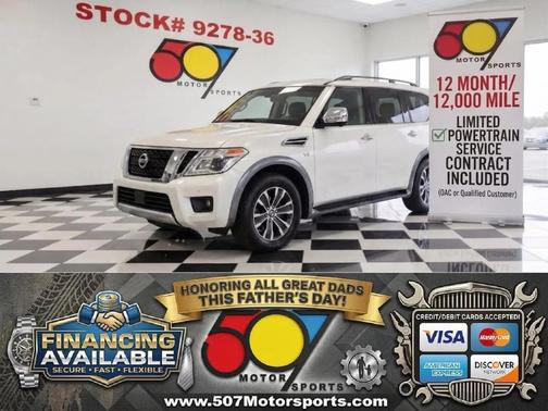 Pearl White 2017 Nissan Armada SL