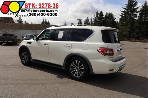 Pearl White 2017 Nissan Armada SL