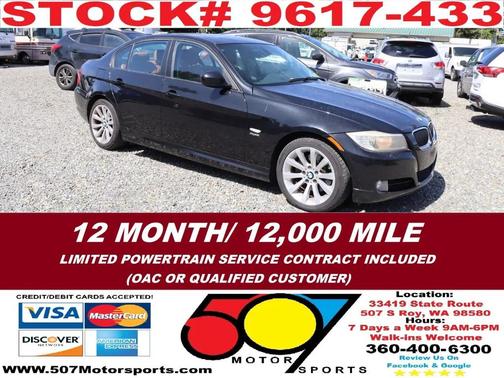 Black 2011 BMW 328 xDrive