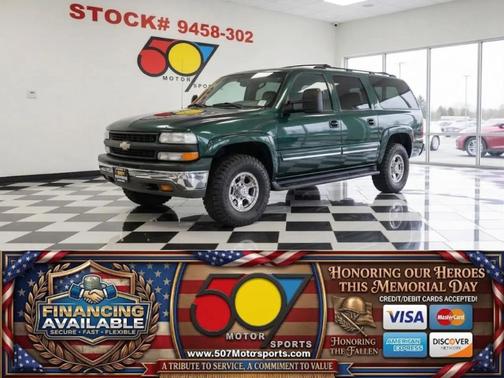 Woodland Green 2001 Chevrolet Suburban 2500 LT