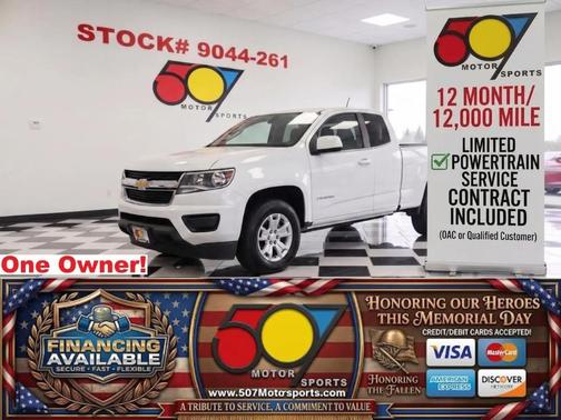 Summit White 2018 Chevrolet Colorado LT