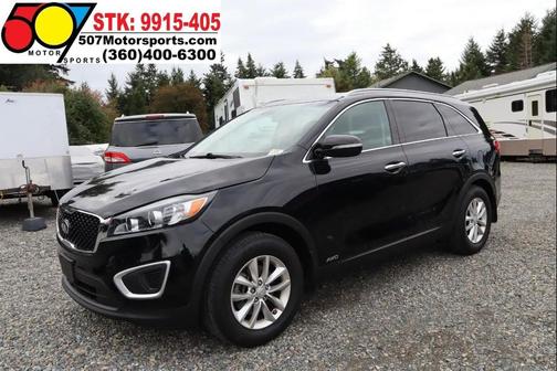 Ebony Black 2017 Kia Sorento LX