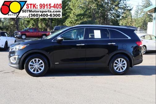 Ebony Black 2017 Kia Sorento LX
