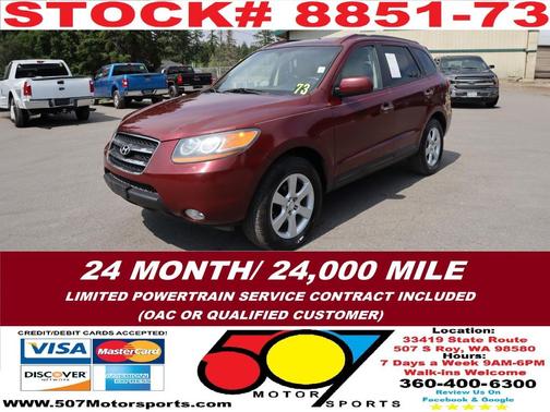 2008 Hyundai SANTA FE Limited