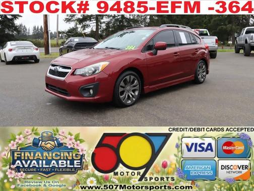 Venetian Red Pearl 2014 Subaru Impreza 2.0i Sport Premium