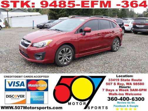 Venetian Red Pearl 2014 Subaru Impreza 2.0i Sport Premium