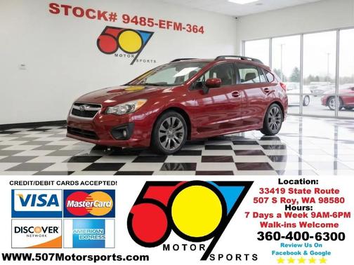 Venetian Red Pearl 2014 Subaru Impreza 2.0i Sport Premium