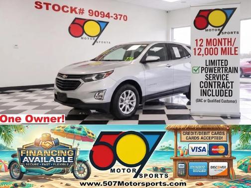 Silver Ice Metallic 2021 Chevrolet Equinox 1LT