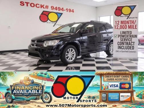 Pitch Black Clearcoat 2015 Dodge Journey SXT