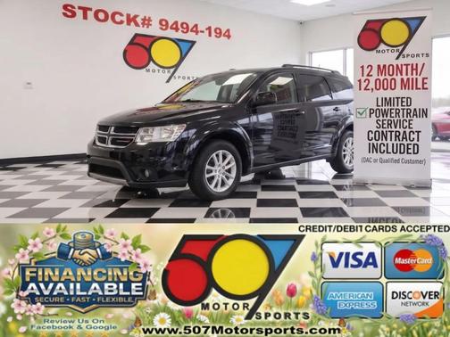 Pitch Black Clearcoat 2015 Dodge Journey SXT