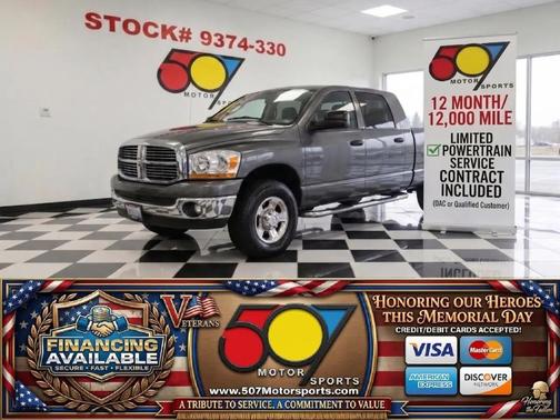 Gray 2006 Dodge Ram 1500 SLT Mega Cab