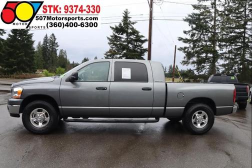 Gray 2006 Dodge Ram 1500 SLT Mega Cab