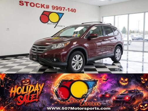 Burgundy 2012 Honda CR-V EX-L
