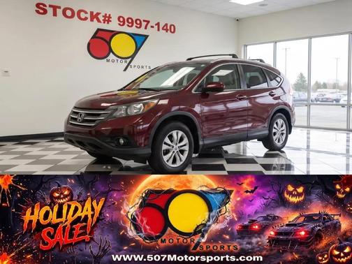 Burgundy 2012 Honda CR-V EX-L