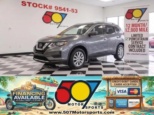 Gun Metallic 2018 Nissan Rogue SV
