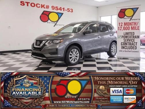 Gun Metallic 2018 Nissan Rogue SV