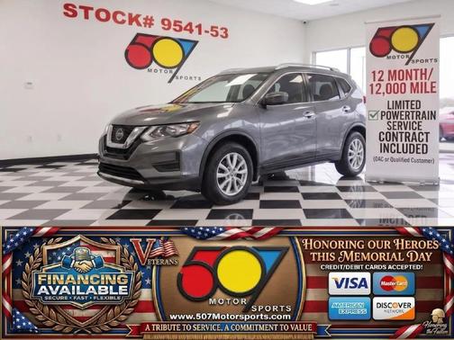 Gun Metallic 2018 Nissan Rogue SV