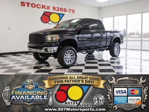 Black 2006 Dodge Ram 2500 SLT/TRX